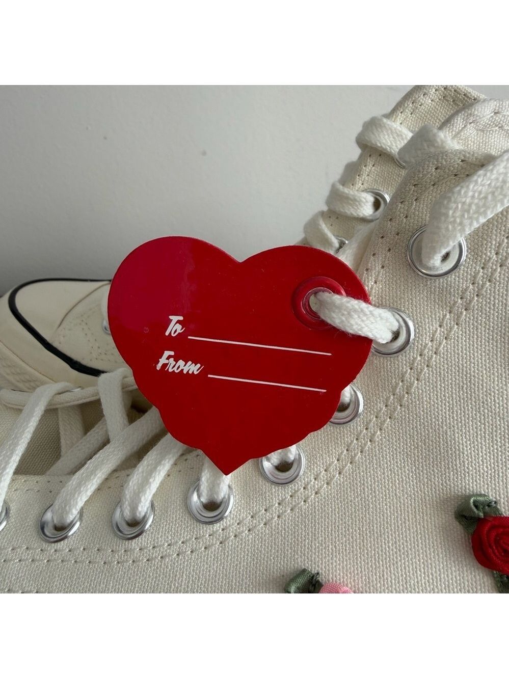 Converse NEW Unisex Chuck 70 Valentine's Day Hi Top Shoe Size 10 or 8 - Picture 7 of 14